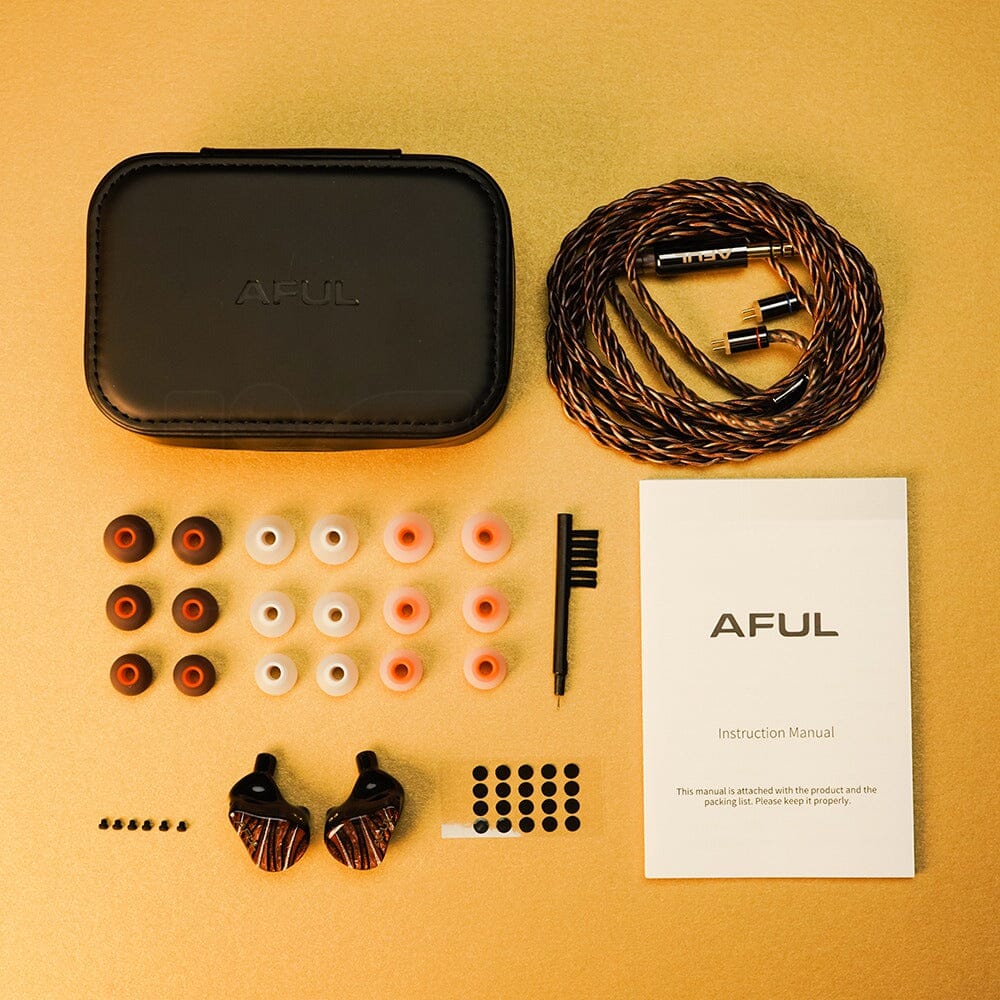 イヤホン AFUL PERFORMER 8S AFUL Performer 8S 1DD + 6BA + 1 PR + 1 Micro Planar In-Ear
