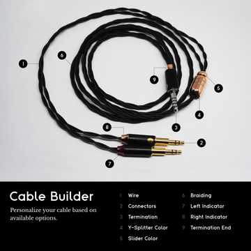 PLUSSOUND Exo Series Cable (Headphone Version)