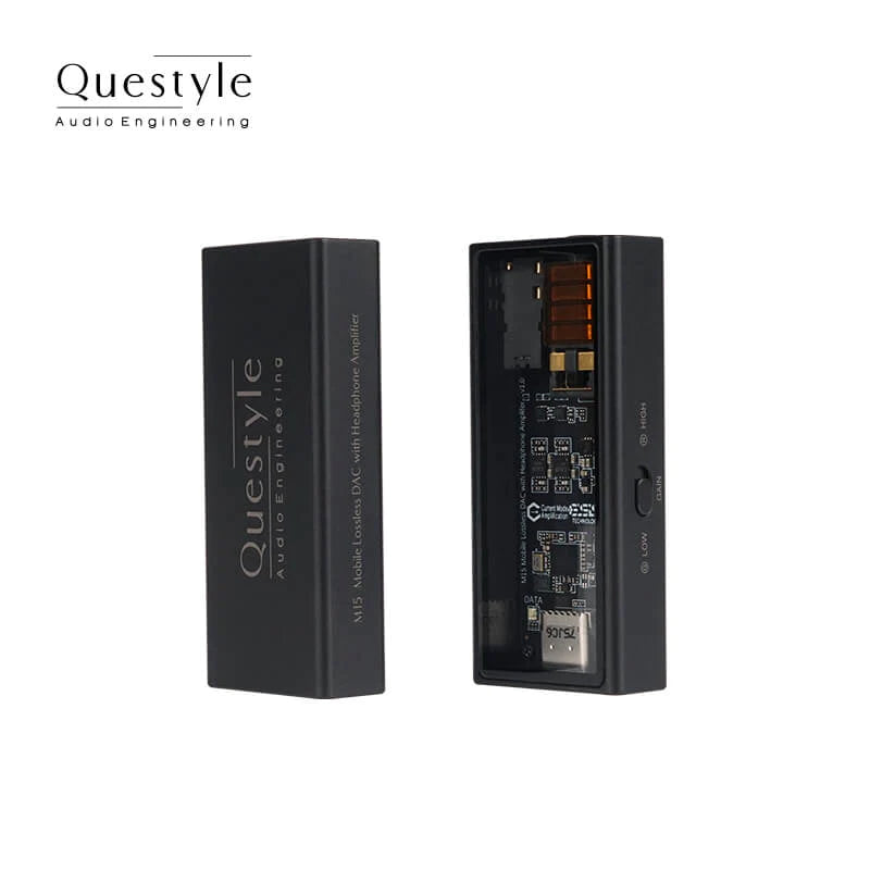 Questyle M15i Dongle USB-C DAC/Amp Per Hi-Res Audio - Scatola Sigillata, Nuovo - Foto 3
