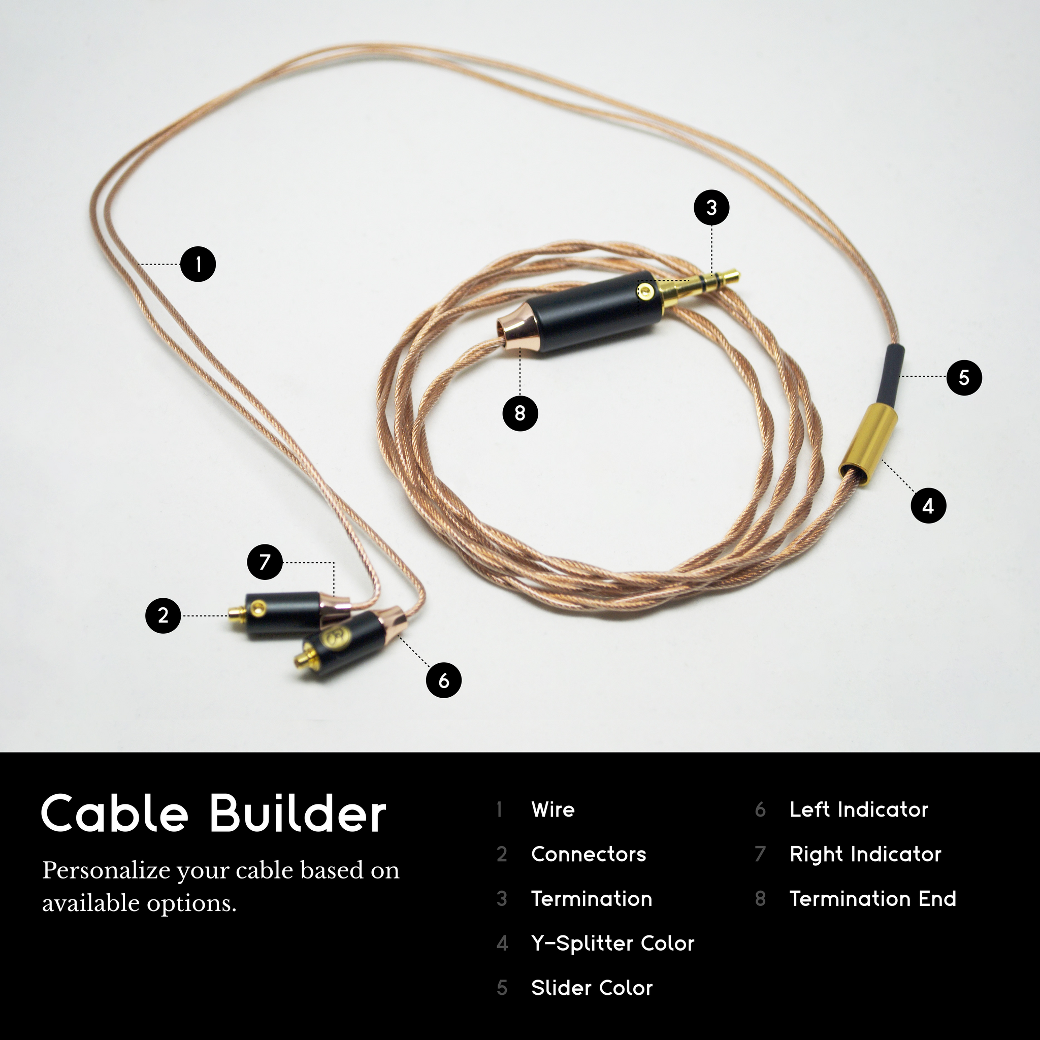 PLUSSOUND X Series Cable (IEM Version)